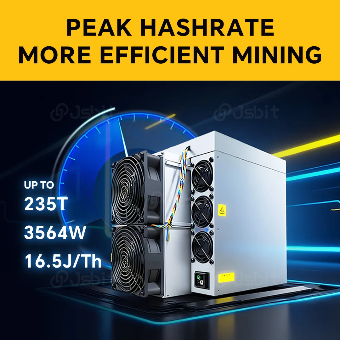 Buy 3 get 2 free New Bitmain Antminer S21 Pro 234T Miners 3510W 15J/T Crypto Mining Machine BTC Bitcoin Asic Miner S21 pro 235T
Buy 3 get 2 free New Bitmain Antminer S21 Pro 234T Miners 3510W 15J/T Crypto Mining Machine BTC Bitcoin Asic Miner S21 pro 235T