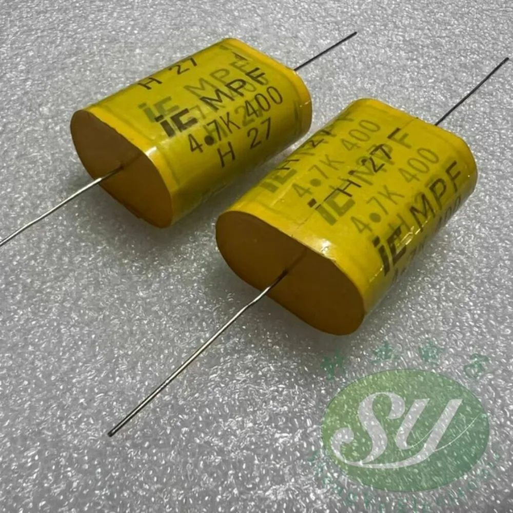 1PCS MPF 4.7uf 400v 4u7 475 K Brand new axial film capacitor
1PCS MPF 4.7uf 400v 4u7 475 K Brand new axial film capacitor