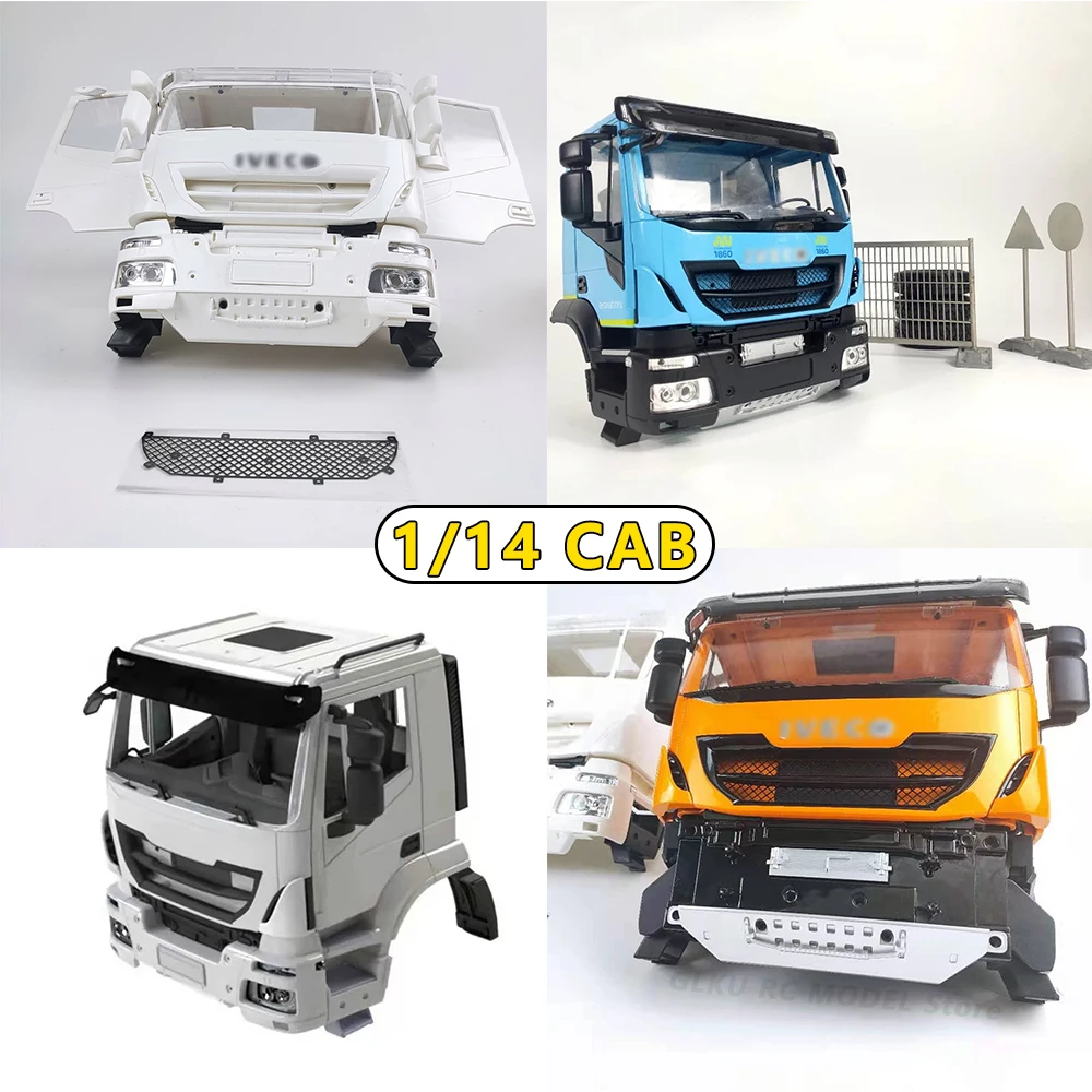 1/14 Scale Truck ABS Cabin with Opening Doors Universal 1/14 RC Tamiya LESU JDM Tractor Truck Dump Truck Model Toy or DIY Parts
1/14 Scale Truck ABS Cabin with Opening Doors Universal 1/14 RC Tamiya LESU JDM Tractor Truck Dump Truck Model Toy or DIY Parts