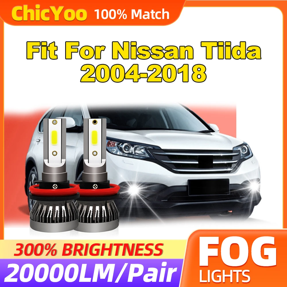 Fit For Nissan Tiida 2004-2015 2016 2017 2018 60W Auto Fog Lamps 20000LM CSP Chips LED Fog Lights 12V 6000K Plug And Play
Fit For Nissan Tiida 2004-2015 2016 2017 2018 60W Auto Fog Lamps 20000LM CSP Chips LED Fog Lights 12V 6000K Plug And Play