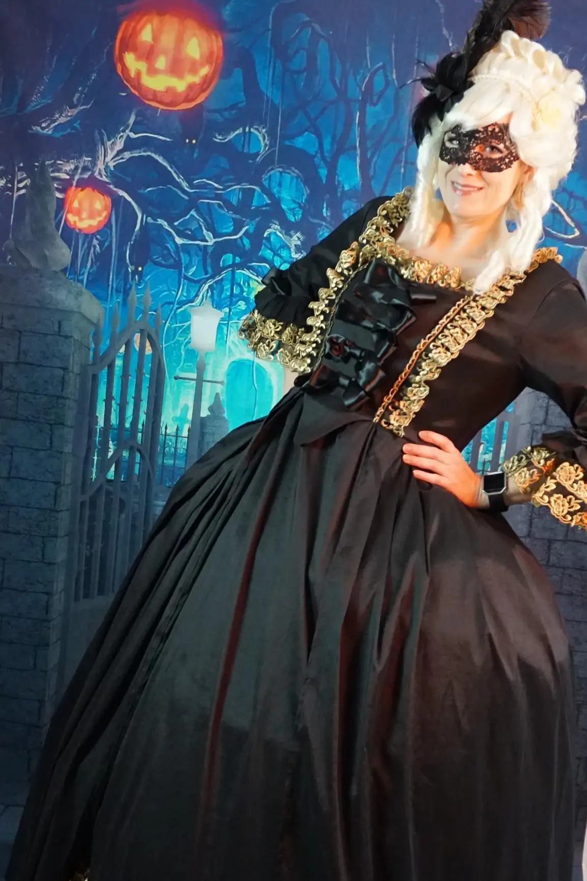 18th century colonial Rococo dress Baroque Georgian Marie Antoinette Robe Anglaise gown black ball gown custom made plus size
18th century colonial Rococo dress Baroque Georgian Marie Antoinette Robe Anglaise gown black ball gown custom made plus size