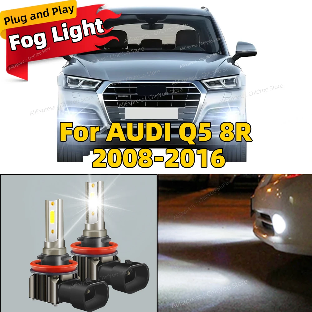 2 шт. светодиодные лампы для передних противотуманных фар, 6000K, для AUDI Q5 8R 2008-2016 гг., светодиодные лампочки
2 шт. светодиодные лампы для передних противотуманных фар, 6000K, для AUDI Q5 8R 2008-2016 гг., светодиодные лампочки