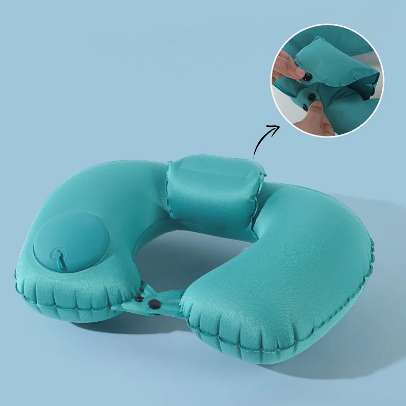 2024 New Portable High-Back Inflatable Neck Pillow in Solid Blue for Travel
2024 New Portable High-Back Inflatable Neck Pillow in Solid Blue for Travel