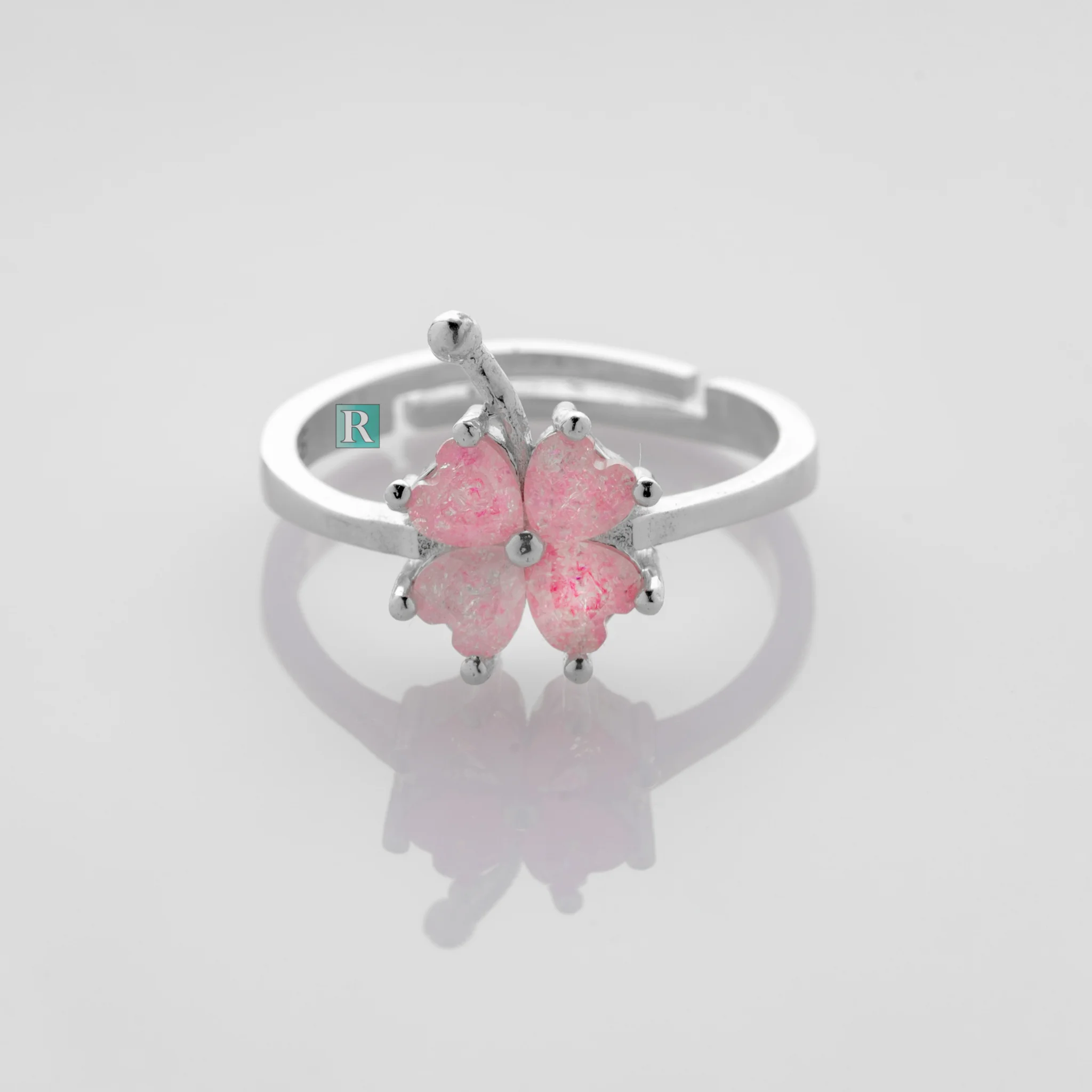925 Sterling silver pink crystal stone lotus desgine free size for womens gift of jewelry accessories luxuary 6 gr
925 Sterling silver pink crystal stone lotus desgine free size for womens gift of jewelry accessories luxuary 6 gr