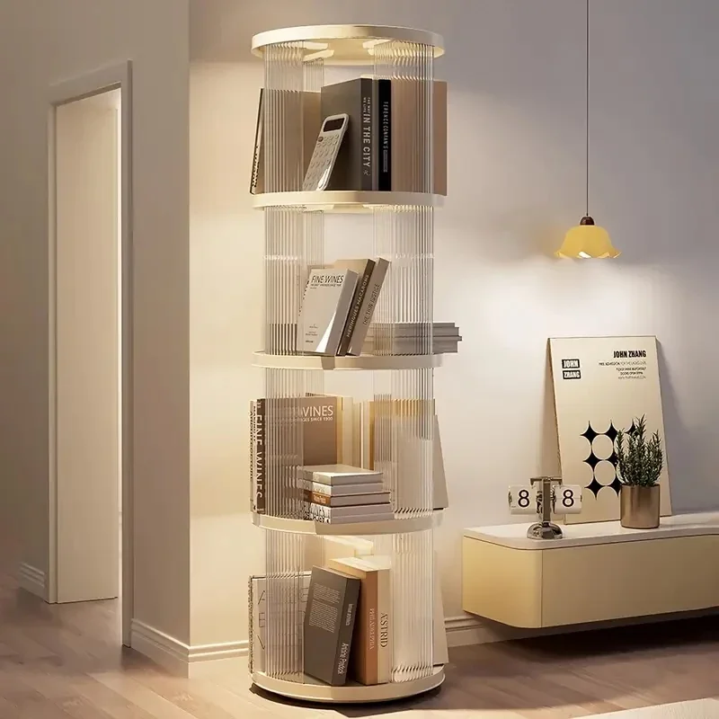 4/5 Tier Rotating Bookshelf Floor-Standing Storage Rack Document Storage Office Supplies Multifunctional Book Storage Rack
4/5 Tier Rotating Bookshelf Floor-Standing Storage Rack Document Storage Office Supplies Multifunctional Book Storage Rack