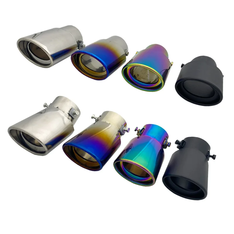 63mm Car Universal Tail Throat Tail Pipe Car Exhaust Muffler Modified Supplies Exhaust Pipe Modification
63mm Car Universal Tail Throat Tail Pipe Car Exhaust Muffler Modified Supplies Exhaust Pipe Modification
