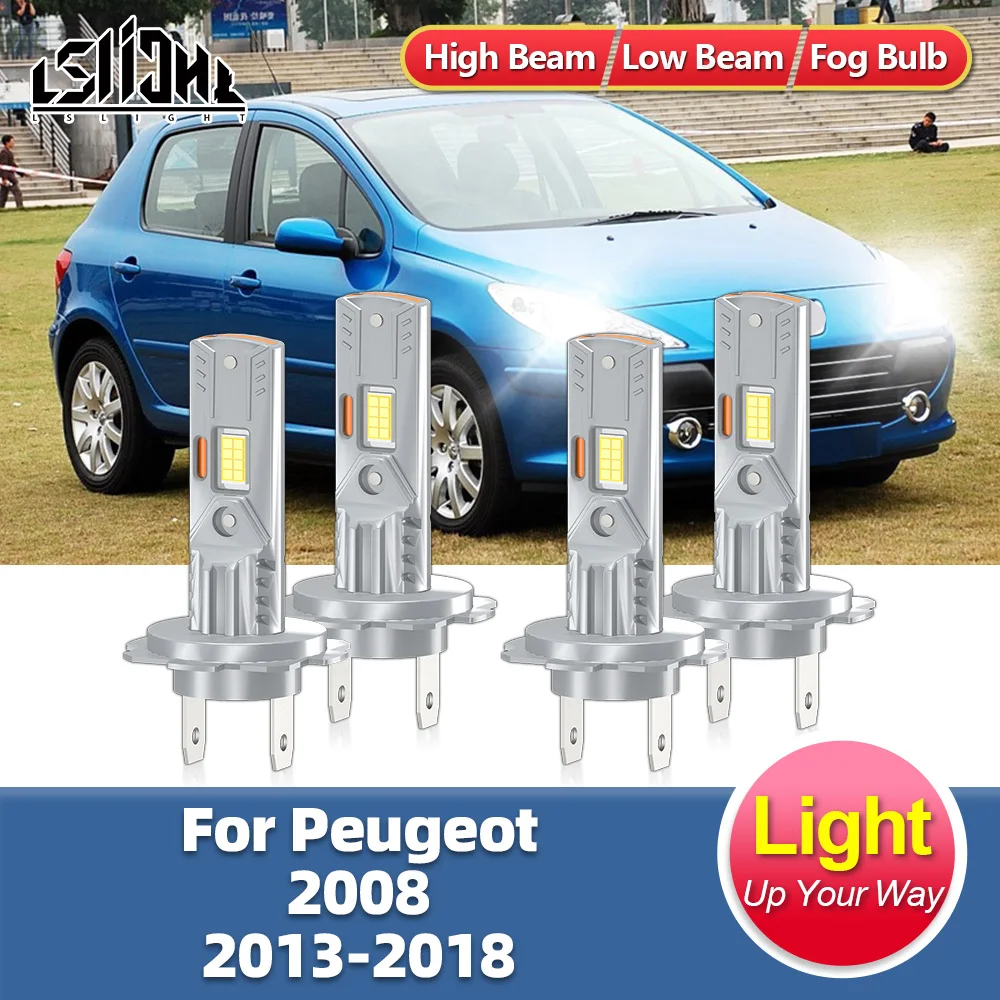 2/4 шт. светодиодные автомобильные фары для Peugeot 2008 2013 2014 2015 2016 2017 2018 автомобильные лампы 30000LM дальнего ближнего света Plug-N-Play
2/4 шт. светодиодные автомобильные фары для Peugeot 2008 2013 2014 2015 2016 2017 2018 автомобильные лампы 30000LM дальнего ближнего света Plug-N-Play