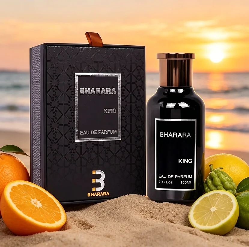 Bharara King men's perfume spray is high-end luxury, fresh and delicious oriental, mixed with fruit, amber, 3.4oz100ml
Bharara King men's perfume spray is high-end luxury, fresh and delicious oriental, mixed with fruit, amber, 3.4oz100ml