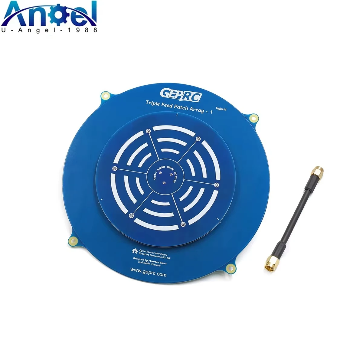 GEPRC Triple Feed Patch Array 5.8G circularly polarized Antenna For Long Drone RC Drone VTX Video Transmitting
GEPRC Triple Feed Patch Array 5.8G circularly polarized Antenna For Long Drone RC Drone VTX Video Transmitting