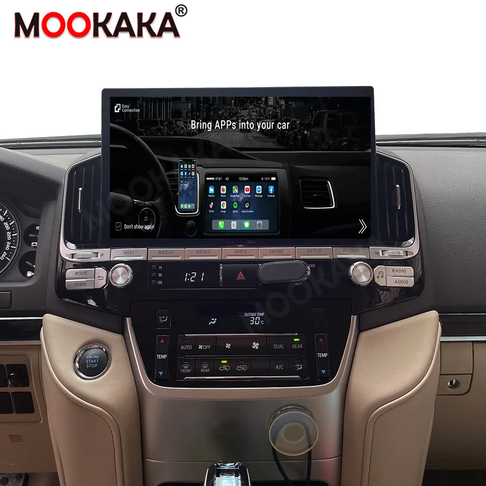 13.3 Inch Screen Car Radio For Toyota LC200 2016-2021 Android GPS Navigation Multimedia Video Player Stereo Receiver Head Unit
13.3 Inch Screen Car Radio For Toyota LC200 2016-2021 Android GPS Navigation Multimedia Video Player Stereo Receiver Head Unit