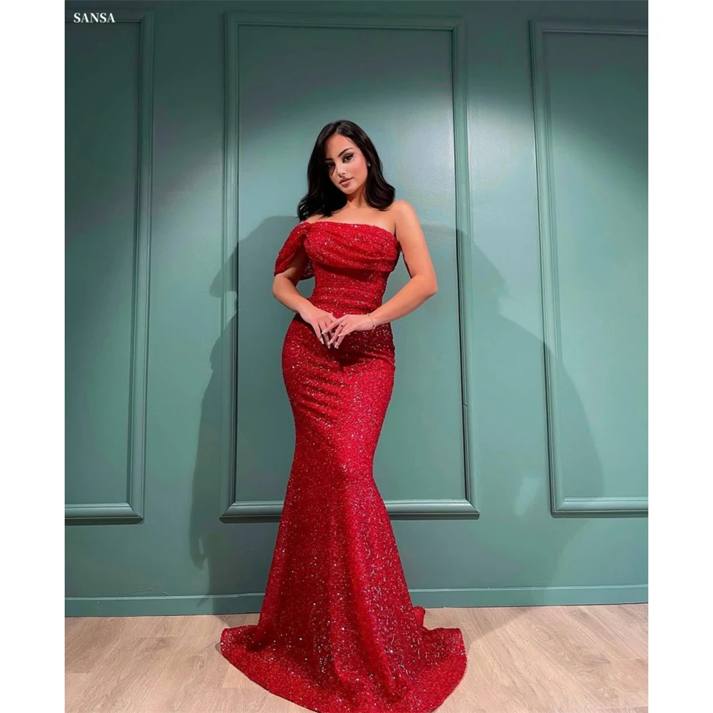 Sansa индивидуальное красное платье русалки с блестящими пайетками на одно плечо, платье для выпускного вечера со складками, без рукавов, Vestidos De Noche, длиной до пола, вечер 2025
Sansa индивидуальное красное платье русалки с блестящими пайетками на одно плечо, платье для выпускного вечера со складками, без рукавов, Vestidos De Noche, длиной до пола, вечер 2025