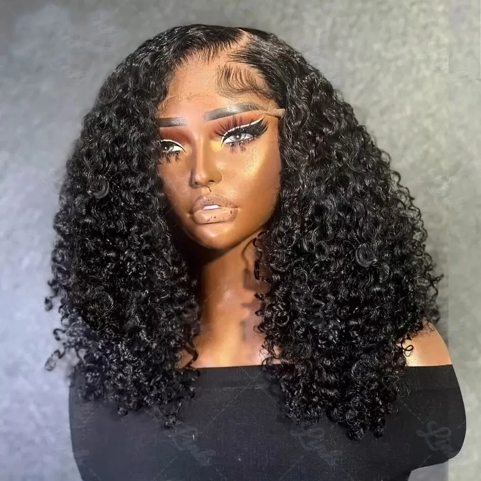 Curly Bob Wigs 13x4 Lace Frontal Wigs Transparent Deep Wave Bob Wigs Pre Plucked Remy Human Hair Short Bob Wigs 16Inch For Women
Curly Bob Wigs 13x4 Lace Frontal Wigs Transparent Deep Wave Bob Wigs Pre Plucked Remy Human Hair Short Bob Wigs 16Inch For Women