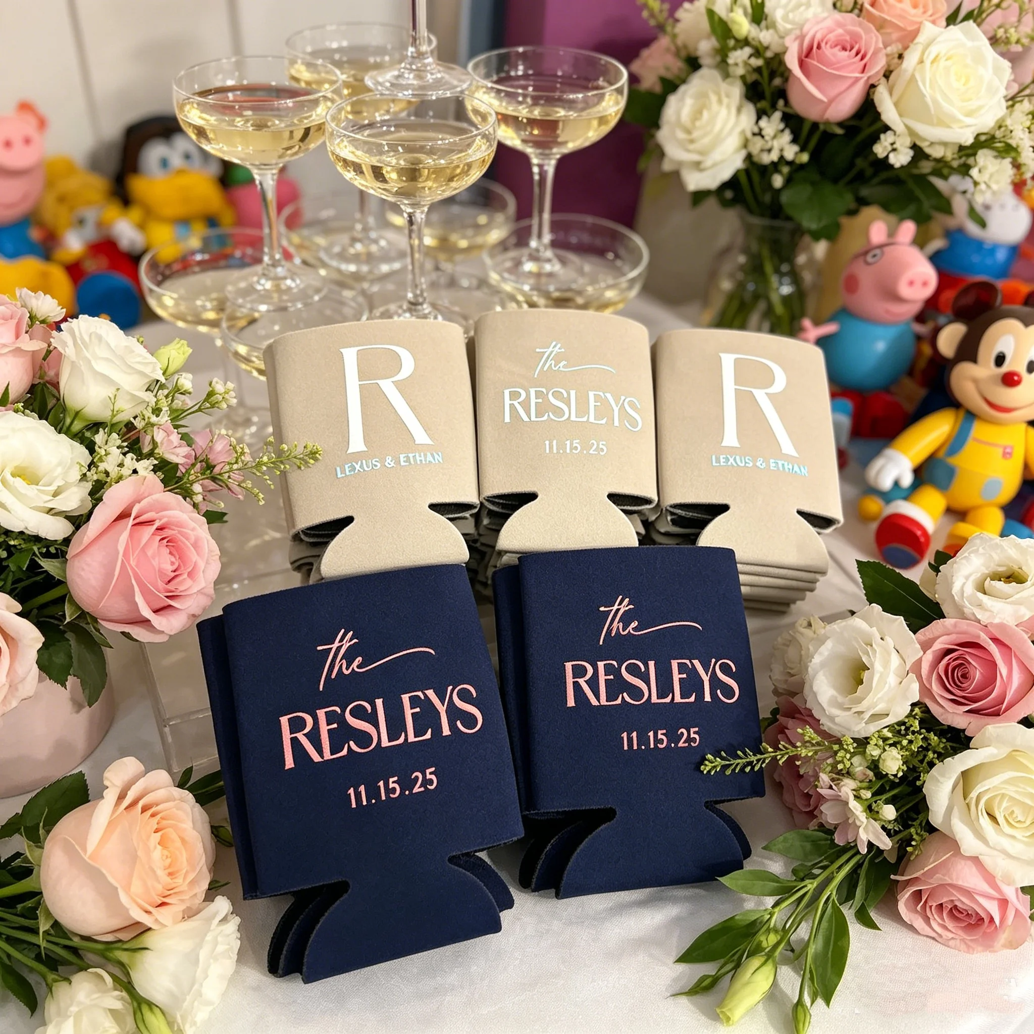 10/20/30pcs Wedding Can Coolers Personalized – Custom Drink Sleeves – Bulk Guest Favors – Beverage Insulators
10/20/30pcs Wedding Can Coolers Personalized – Custom Drink Sleeves – Bulk Guest Favors – Beverage Insulators