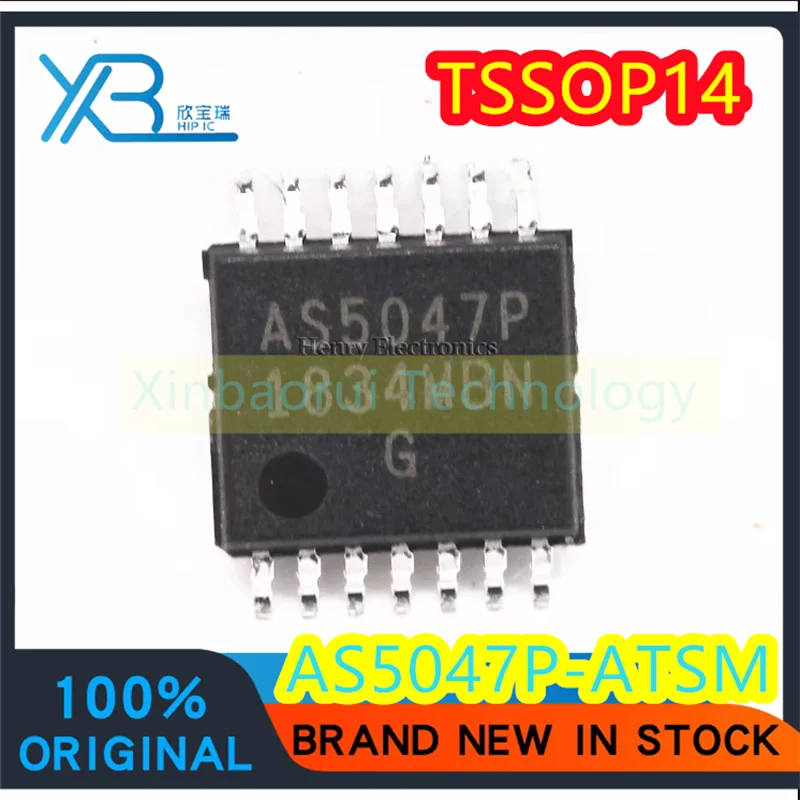(5/20pieces) AS5047P AS5047D AS5047P-ATSM SMD TSSOP14 Rotary Encoder IC Brand New Original Electronics
(5/20pieces) AS5047P AS5047D AS5047P-ATSM SMD TSSOP14 Rotary Encoder IC Brand New Original Electronics