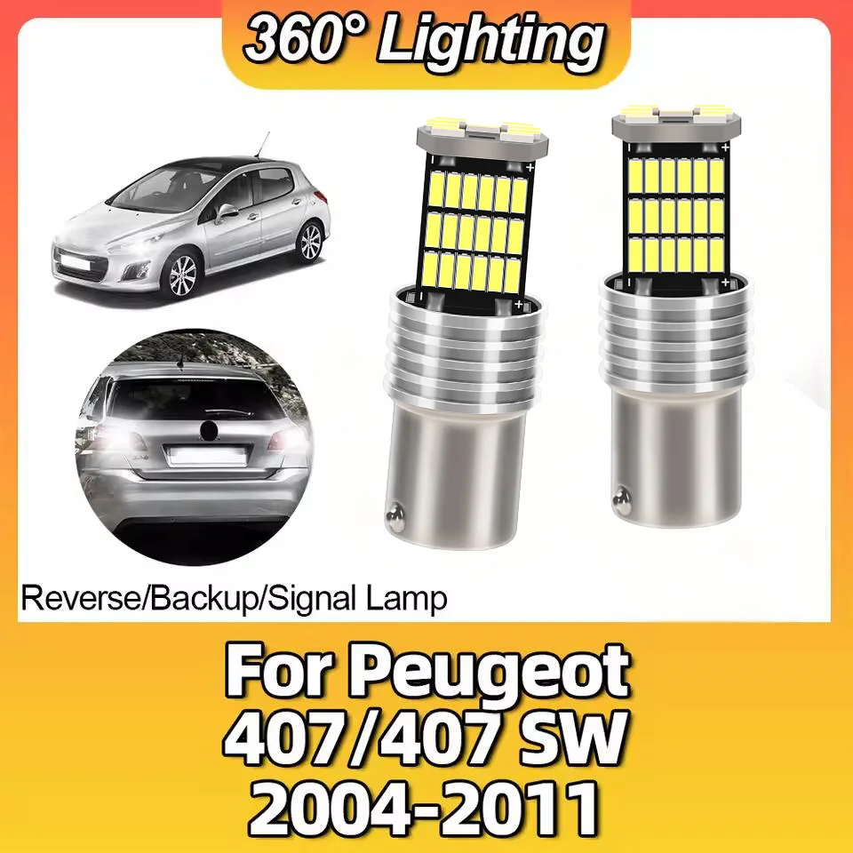 2 шт., автомобильные фонари заднего хода для Peugeot 1156 SW 1156 407/407 2004 2005 2006 2007 2008
2 шт., автомобильные фонари заднего хода для Peugeot 1156 SW 1156 407/407 2004 2005 2006 2007 2008