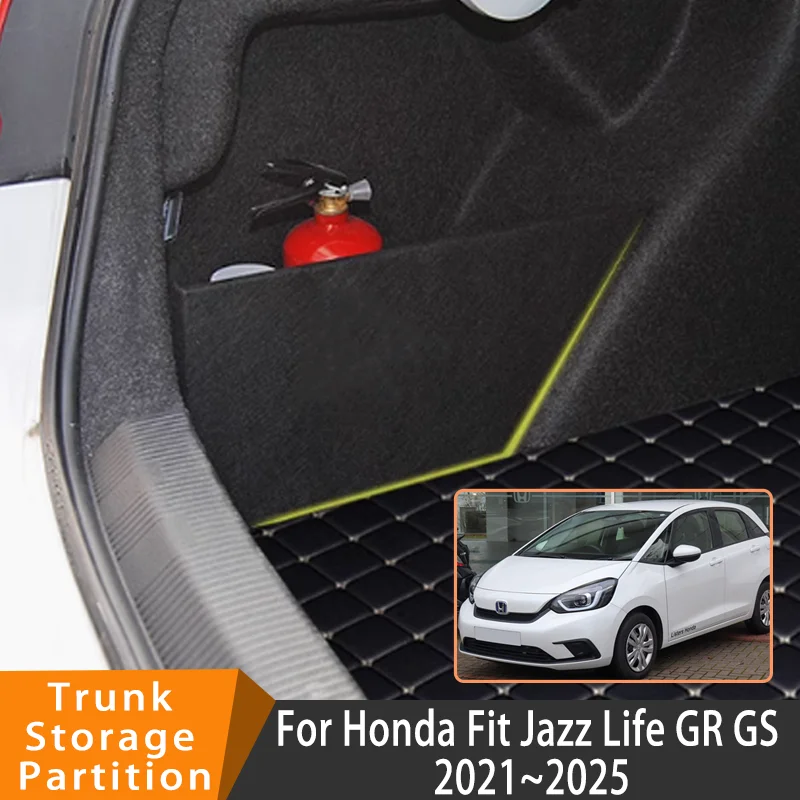 Auto Accessories For Honda Fit Jazz Life GR GS 2021~2025 MK4 Car Organizer Trunk Side Partition Trunk Interior Storage Box Parts
Auto Accessories For Honda Fit Jazz Life GR GS 2021~2025 MK4 Car Organizer Trunk Side Partition Trunk Interior Storage Box Parts