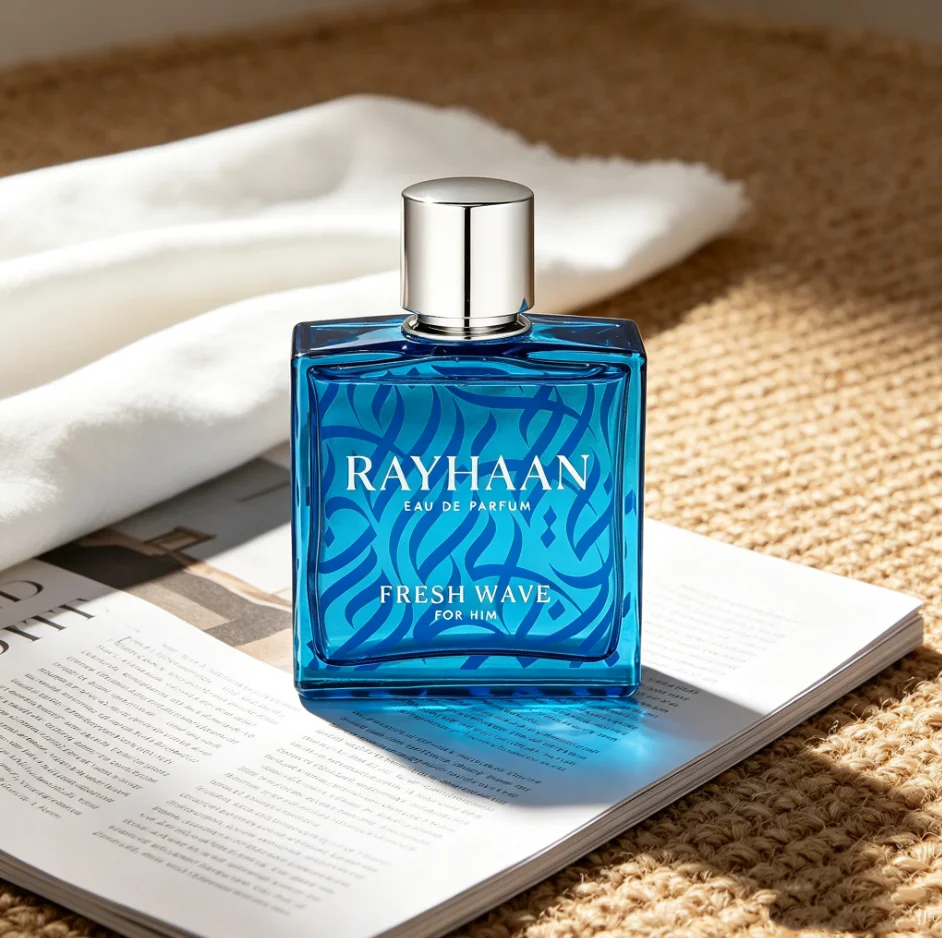 Rayhaan Fresh Wave for Men Eau de Parfum Spray 3.4 Ounce, Premium Long-Lasting Fresh Aquatic Woody Fragrance, Clean and Energizing Masculine Scent for Daily Wear, Office, Business Travel.
Rayhaan Fresh Wave for Men Eau de Parfum Spray 3.4 Ounce, Premium Long-Lasting Fresh Aquatic Woody Fragrance, Clean and Energizing Masculine Scent for Daily Wear, Office, Business Travel.