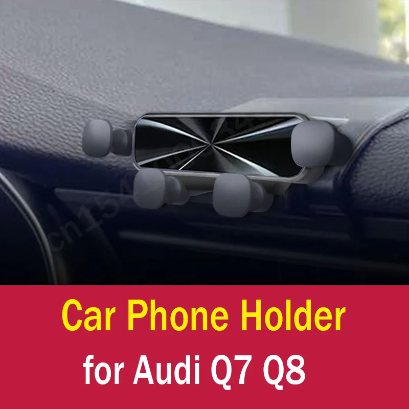 Gravity Car Phone Holder Mobile Cell Phone Support Mount for Audi Q7 Q8 2006-2022 Accessories
Gravity Car Phone Holder Mobile Cell Phone Support Mount for Audi Q7 Q8 2006-2022 Accessories