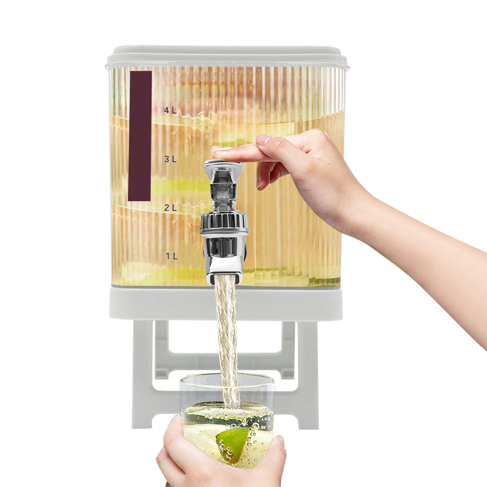 Диспенсер для воды, сока, напитков для холодильника, контейнеры для диспенсера для напитков с крышками, диспенсер для напитков 4,5 л 
Диспенсер для воды, сока, напитков для холодильника, контейнеры для диспенсера для напитков с крышками, диспенсер для напитков 4,5 л