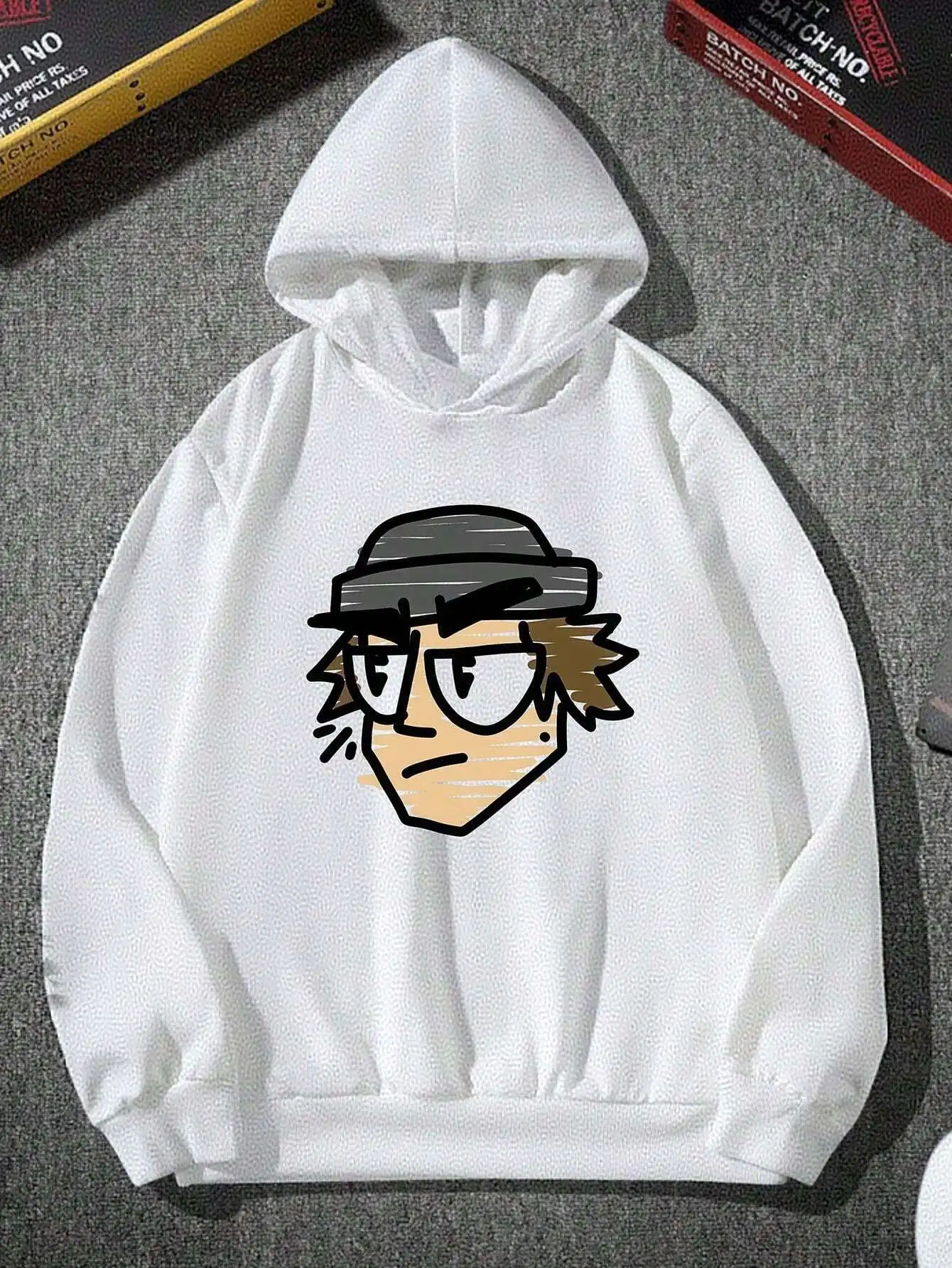 Men's fashionable sweatshirts, new high quality breathable cotton sweatshirts, men's y2k creative printed streetwear
Men's fashionable sweatshirts, new high quality breathable cotton sweatshirts, men's y2k creative printed streetwear