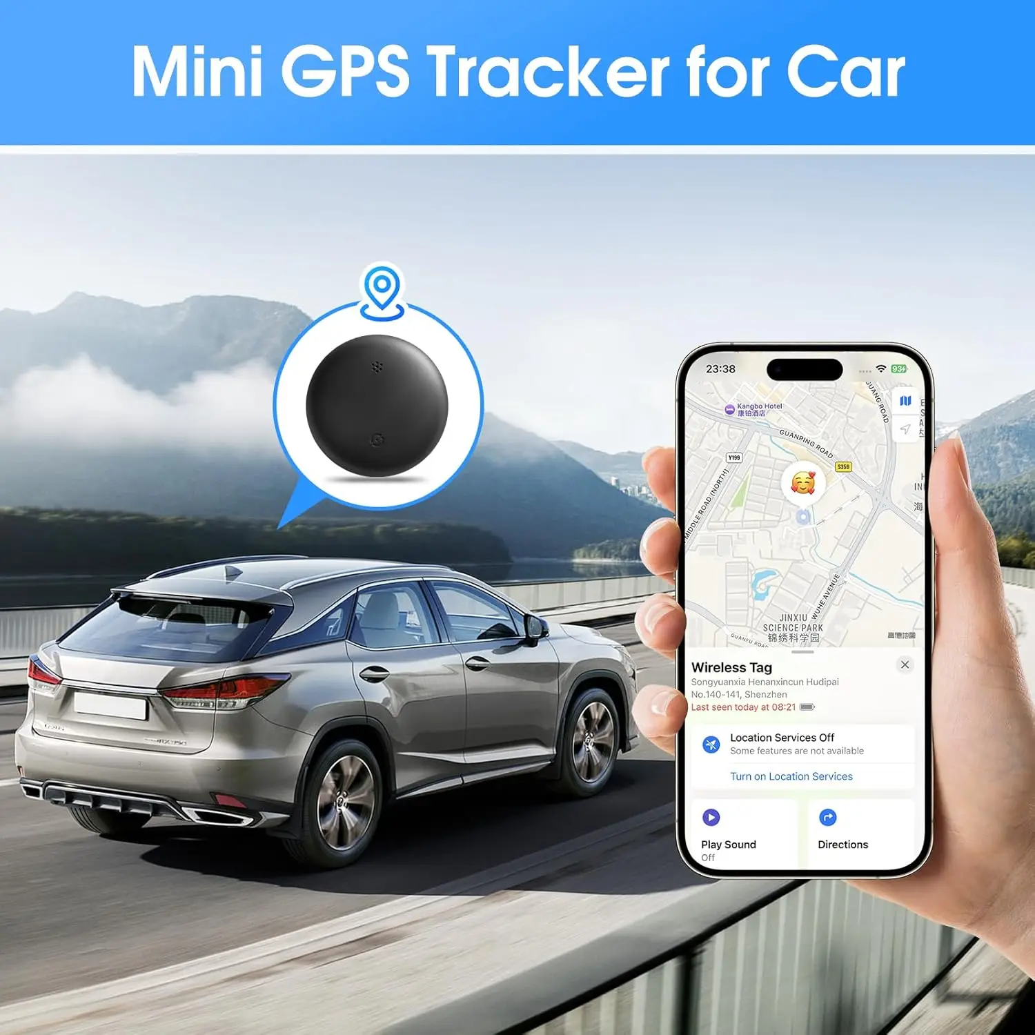 Магнитный GPS-трекер для транспортных средств, автомобильный локатор в реальном времени с мощным магнитом, противоугонное устройство для отслеживания мотоциклов, велосипедов, грузовиков
Магнитный GPS-трекер для транспортных средств, автомобильный локатор в реальном времени с мощным магнитом, противоугонное устройство для отслеживания мотоциклов, велосипедов, грузовиков