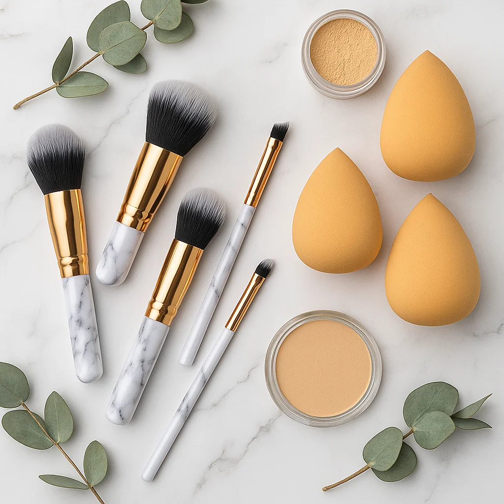 5pcs Marble Makeup Brush Set with 3 Sponges Cosmetic Tools for Powder Foundation Eyeliner Blending Beauty Kit for Party Wedding
5pcs Marble Makeup Brush Set with 3 Sponges Cosmetic Tools for Powder Foundation Eyeliner Blending Beauty Kit for Party Wedding