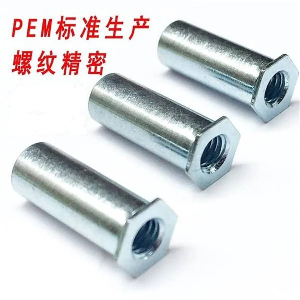SO-440-20 Press-fit Standoff Hex Rivet Nut Thru-hole Threaded Self Clinching Feigned Crimped Sheet Metal Panel Carbon Steel Inch
SO-440-20 Press-fit Standoff Hex Rivet Nut Thru-hole Threaded Self Clinching Feigned Crimped Sheet Metal Panel Carbon Steel Inch