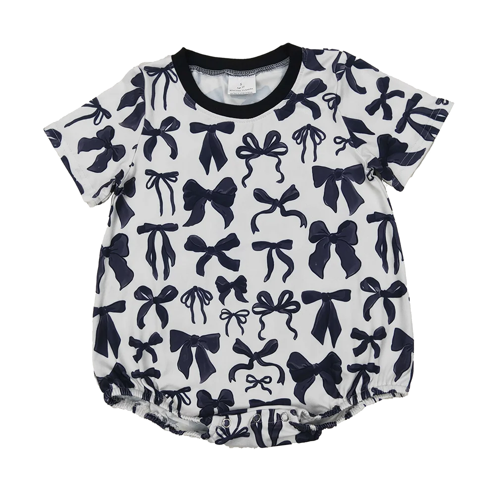SR2820 Baby Girls Summer Rompers Baby Infant Girls Black Bows Short Sleeve Rompers
SR2820 Baby Girls Summer Rompers Baby Infant Girls Black Bows Short Sleeve Rompers