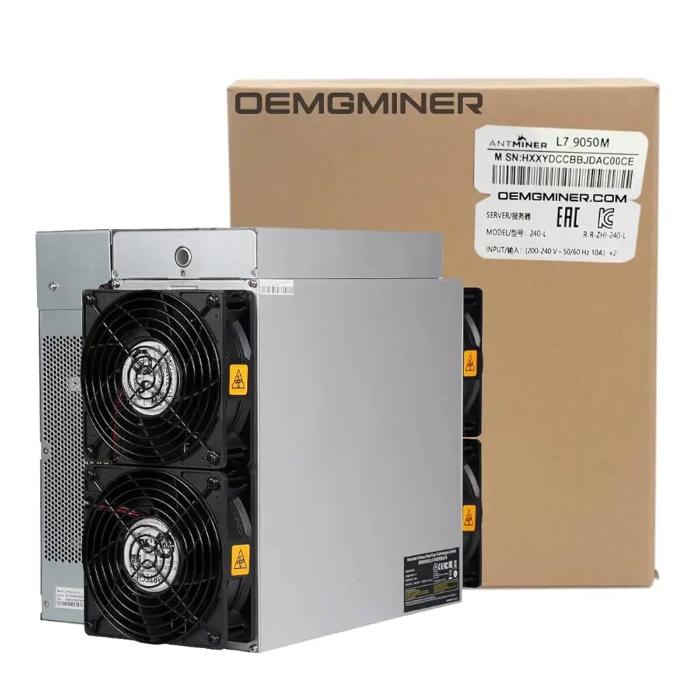 FAST SELLING ON NEW Bitmain Antminer L7 9050MH LTC/DOGE Miner 3258W IN STOCK
FAST SELLING ON NEW Bitmain Antminer L7 9050MH LTC/DOGE Miner 3258W IN STOCK
