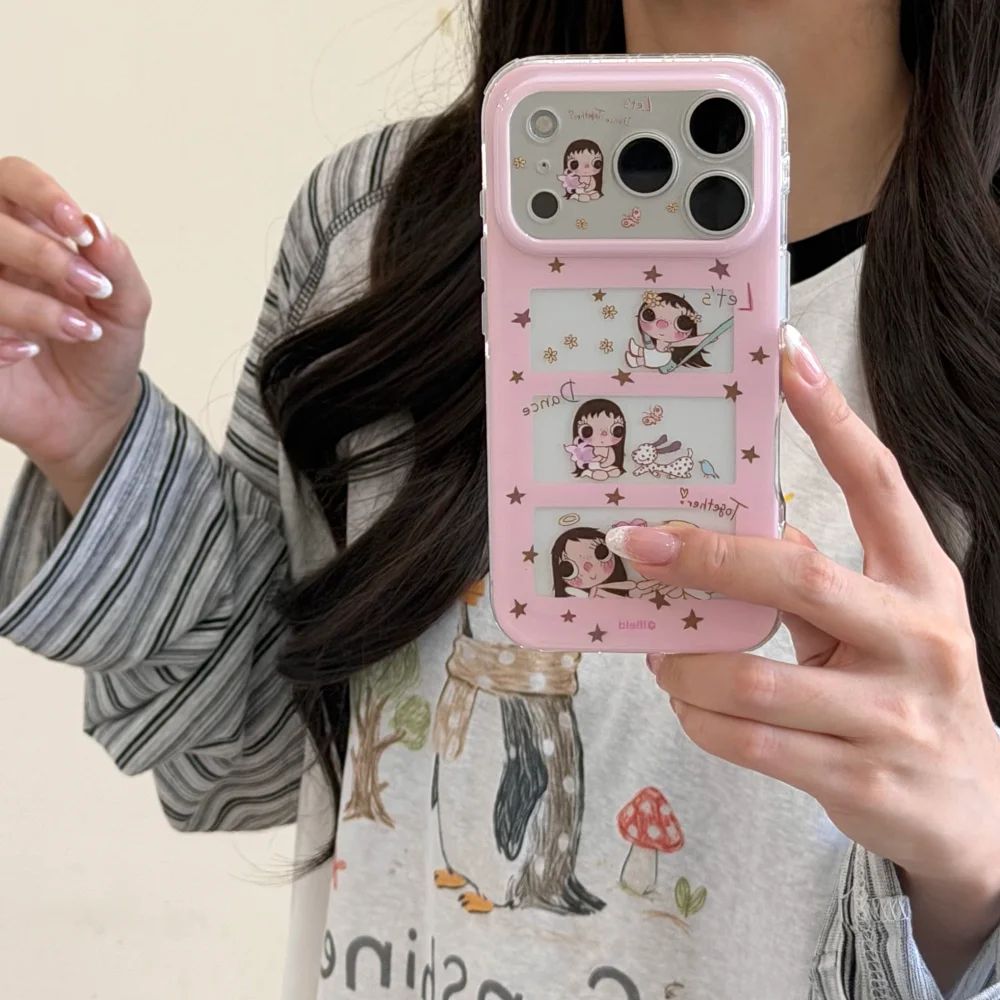 Korea Ins Cute Angel Girl Kawaii Phone Case for iPhone 17 Pro 16 Max 15 16 17 Pro Max 15 Pro Fashion Shockproof Protective Case
Korea Ins Cute Angel Girl Kawaii Phone Case for iPhone 17 Pro 16 Max 15 16 17 Pro Max 15 Pro Fashion Shockproof Protective Case