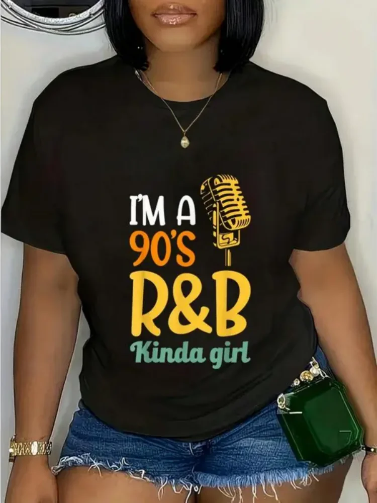 100% Cotton Rnb Hip Hop Soul Music Clothing I'M A 90'S R&B Kinda Girl T-Shirt For Men And Women
100% Cotton Rnb Hip Hop Soul Music Clothing I'M A 90'S R&B Kinda Girl T-Shirt For Men And Women