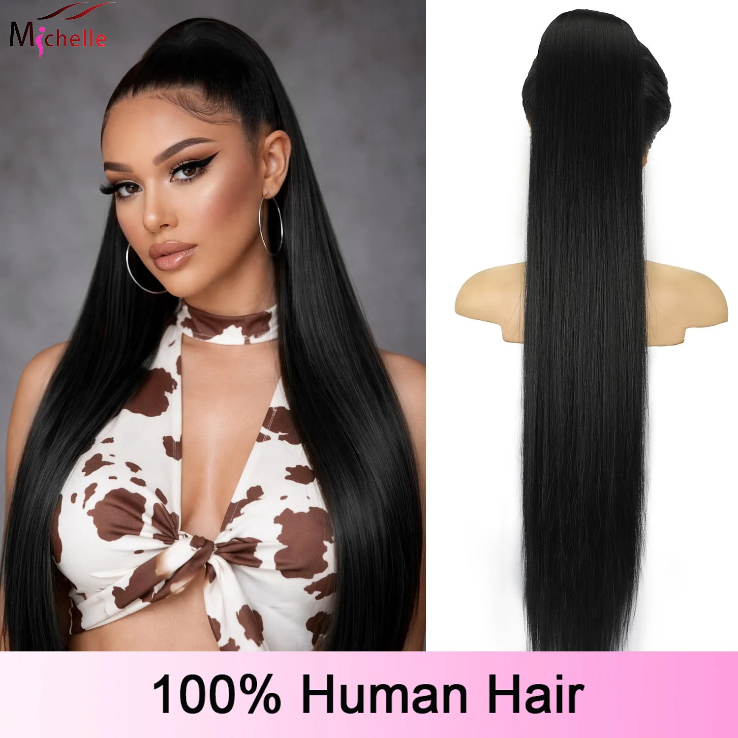 Drawstring Ponytail Extensions Long Straight Pony Tails Hair Extensions Natural Soft Clip in Ponytail for Women 100% Human Hair
Drawstring Ponytail Extensions Long Straight Pony Tails Hair Extensions Natural Soft Clip in Ponytail for Women 100% Human Hair