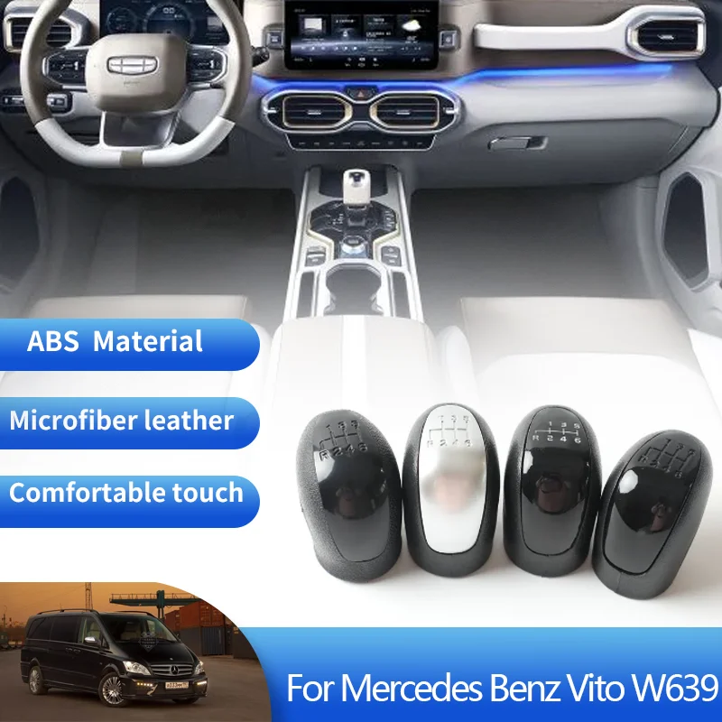 5 6 Speed Car Gear Stick Shifter Knob Handball for Mercedes Benz V Class Vito Viano Valente W639 Gear Lever Cover Accessories
5 6 Speed Car Gear Stick Shifter Knob Handball for Mercedes Benz V Class Vito Viano Valente W639 Gear Lever Cover Accessories