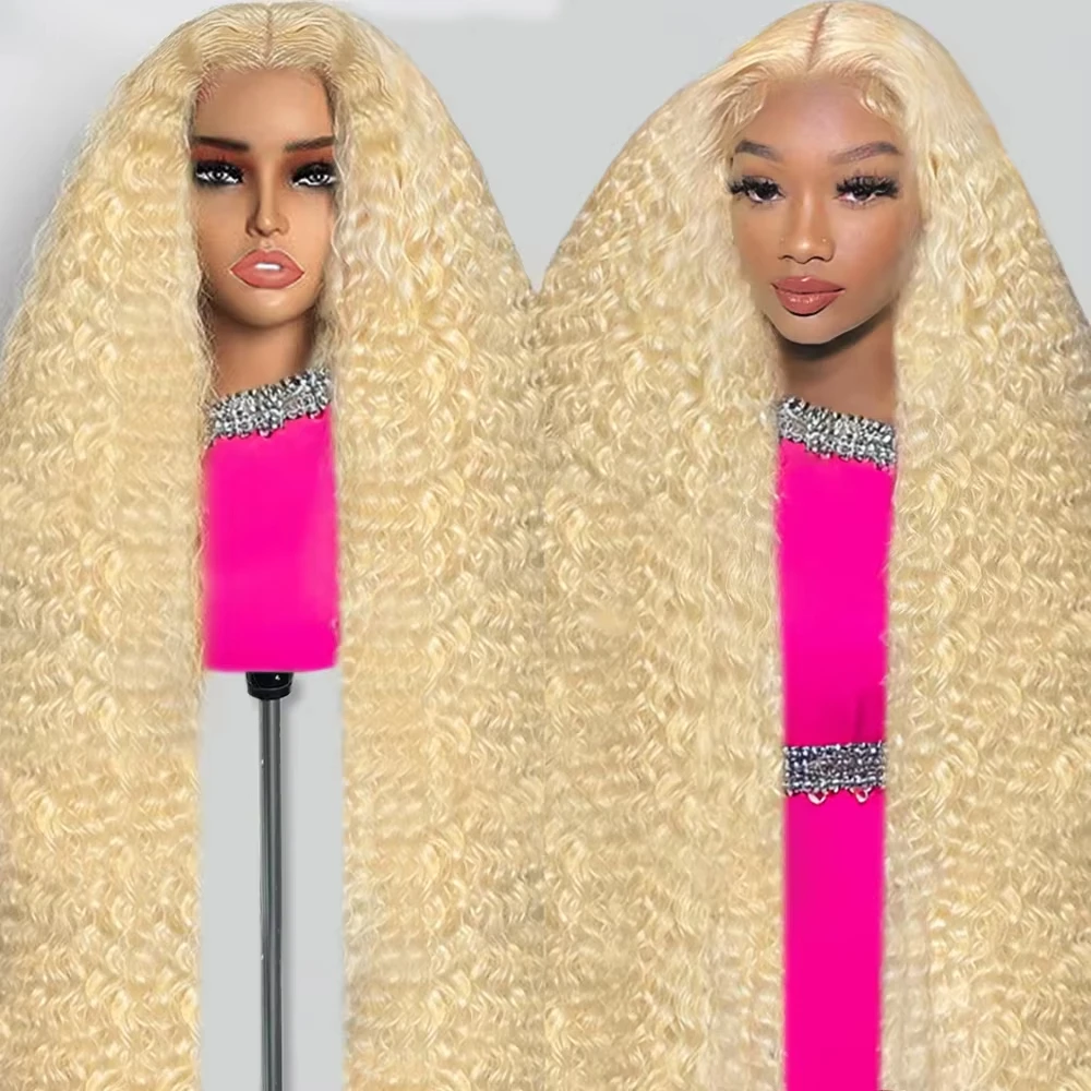 250 Density 613 Honey Blonde Deep Wave 13x6 HD Lace Frontal Wigs Human Hair For Women 40 Inch Brazilian Colored Water Curly Wigs
250 Density 613 Honey Blonde Deep Wave 13x6 HD Lace Frontal Wigs Human Hair For Women 40 Inch Brazilian Colored Water Curly Wigs