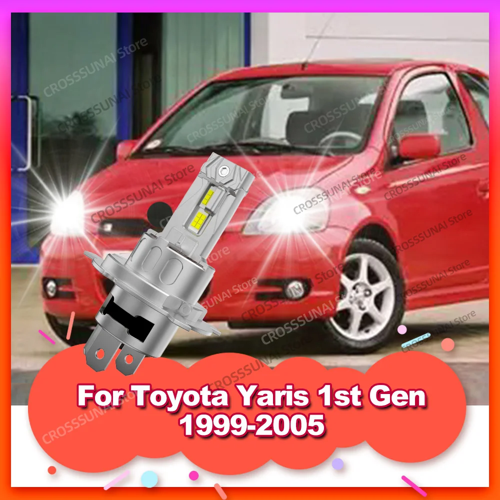Светодиодные лампы для фар для Toyota Yaris 1-го поколения 1999 2000 2001 2002 2003 2004 2005
Светодиодные лампы для фар для Toyota Yaris 1-го поколения 1999 2000 2001 2002 2003 2004 2005