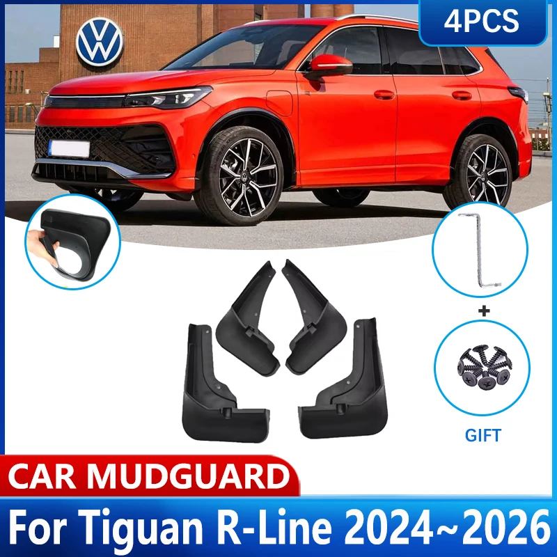 Автомобильные брызговики для Volkswagen VW Tiguan R Line 2024 Аксессуары MK3 2025 2026 Защитные щитки Брызговики Аксессуары для интерьера
Автомобильные брызговики для Volkswagen VW Tiguan R Line 2024 Аксессуары MK3 2025 2026 Защитные щитки Брызговики Аксессуары для интерьера