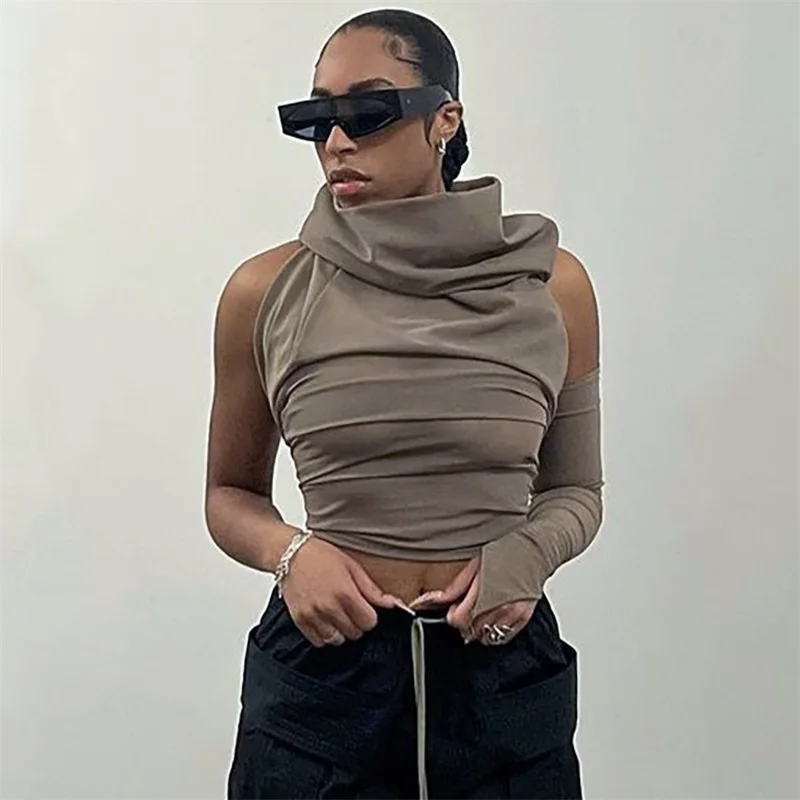 Wholesale 2022 Summer New Solid Color Casual Navel Open Backless Single-sleeve Hooded Slim Women's Tops
Wholesale 2022 Summer New Solid Color Casual Navel Open Backless Single-sleeve Hooded Slim Women's Tops