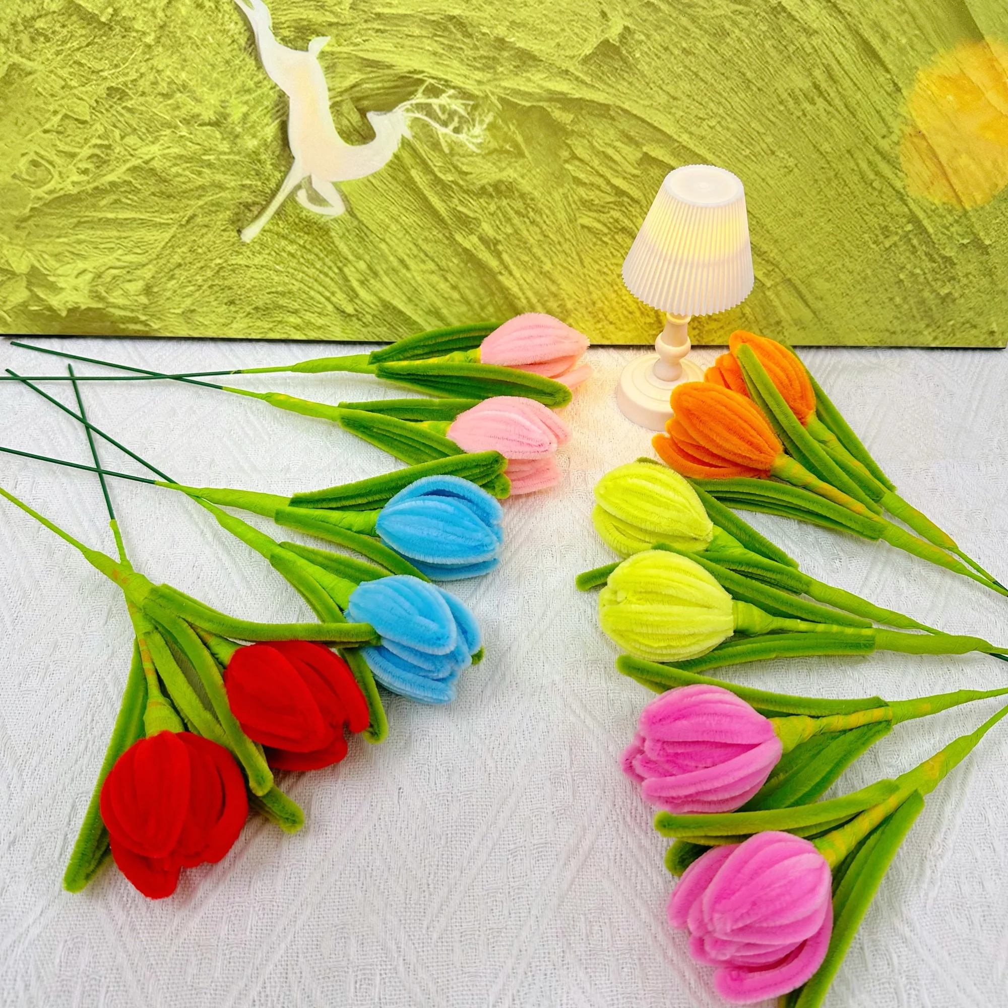 8Pcs Handmade Chenille Flowers Gift Bouquet - Artificial Flowers for Mother's Day Graduation Gift Thank You Present Birthday Fri
8Pcs Handmade Chenille Flowers Gift Bouquet - Artificial Flowers for Mother's Day Graduation Gift Thank You Present Birthday Fri