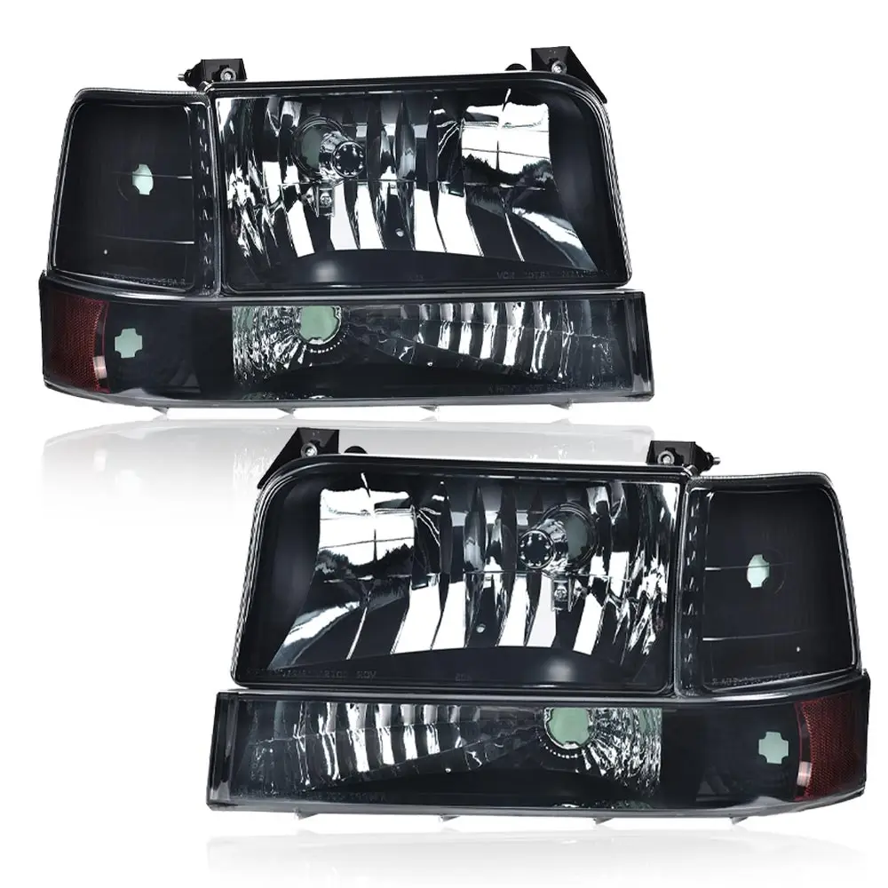 Headlights W/Corner Signal Bumper Lamps Fit for 1992-1996 Ford F150/250/350 Bronco F2Tz13008A, F2Tz13008B Dot-Certified
Headlights W/Corner Signal Bumper Lamps Fit for 1992-1996 Ford F150/250/350 Bronco F2Tz13008A, F2Tz13008B Dot-Certified