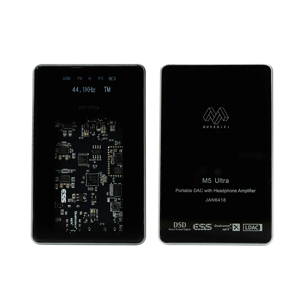 Musehifi M5 Ultra HiFi JAN6418 Vacuum Tubes Bluetooth USB DAC AMP For Android iPhone | QC4.0+PD Fast-Charging 3.5mm+4.4mm
Musehifi M5 Ultra HiFi JAN6418 Vacuum Tubes Bluetooth USB DAC AMP For Android iPhone | QC4.0+PD Fast-Charging 3.5mm+4.4mm