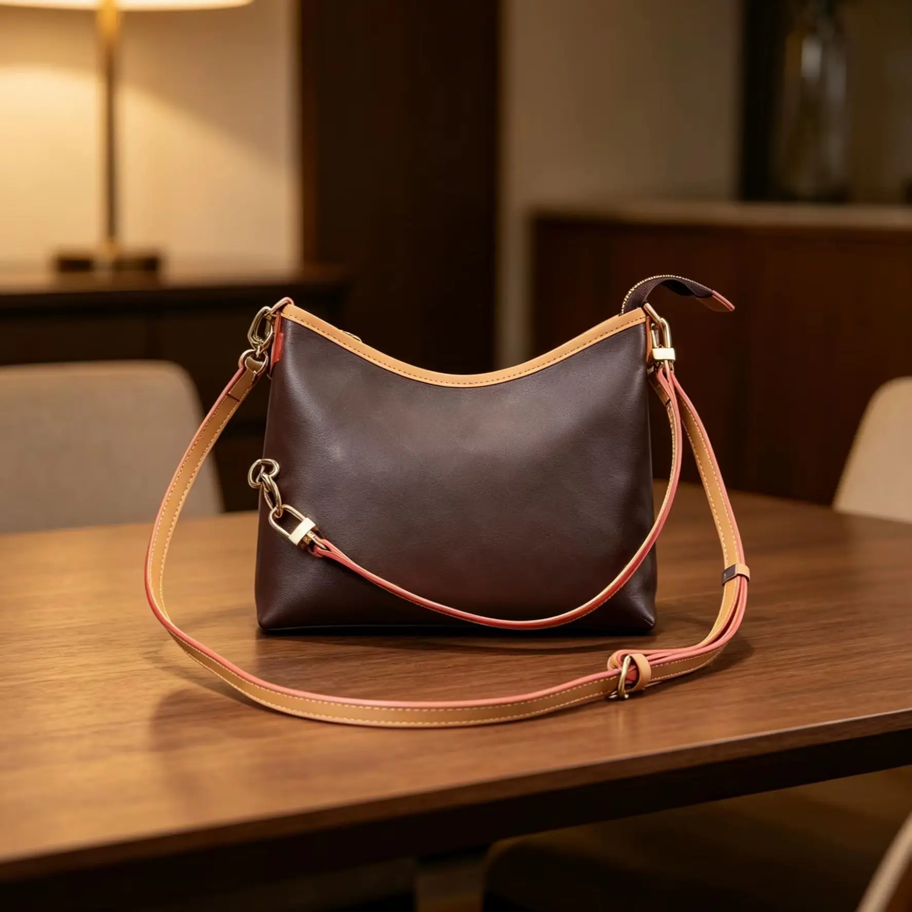 2026 New Brown Women's Shoulder Bag/Handbag/Crossbody Bag, Large Capacity, 22×25cm
2026 New Brown Women's Shoulder Bag/Handbag/Crossbody Bag, Large Capacity, 22×25cm
