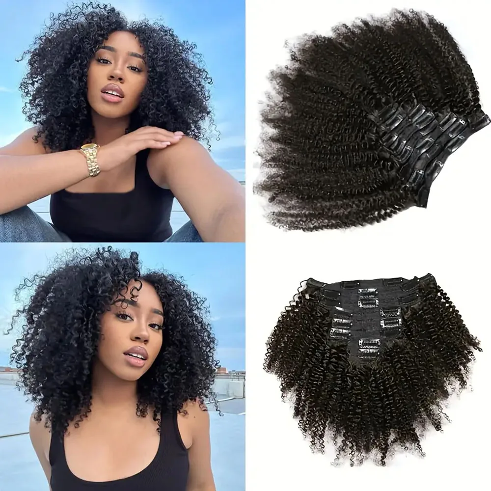 8 шт., афро вьющиеся волосы на заколке, человеческие волосы, 100% необработанные вьетнамские человеческие волосы Remy Virgin, кудрявые вьющиеся волосы на заколке
8 шт., афро вьющиеся волосы на заколке, человеческие волосы, 100% необработанные вьетнамские человеческие волосы Remy Virgin, кудрявые вьющиеся волосы на заколке