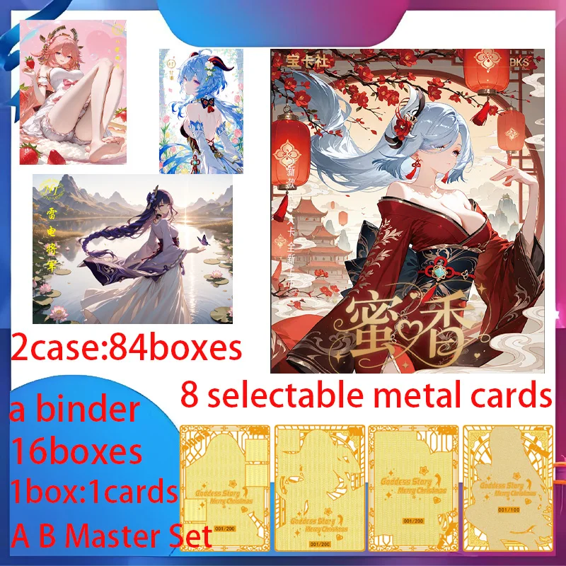 Новейшие акриловые доски BaoKaShe Honey Scent A5 Waifu Goddess Feast Collection Card Anime Rare Hobby Collection ACG Girls
Новейшие акриловые доски BaoKaShe Honey Scent A5 Waifu Goddess Feast Collection Card Anime Rare Hobby Collection ACG Girls