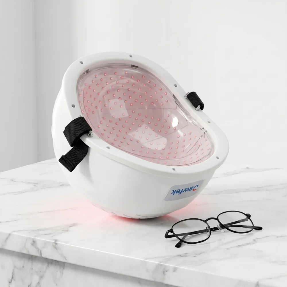 Dawfek 810nm Infrared Light Therapy Transcranial Photobiomodulation Helmet for Brain Injury Stroke Hemiplegia Recovery Non-Invasive Physical Therapy Device
Dawfek 810nm Infrared Light Therapy Transcranial Photobiomodulation Helmet for Brain Injury Stroke Hemiplegia Recovery Non-Invasive Physical Therapy Device