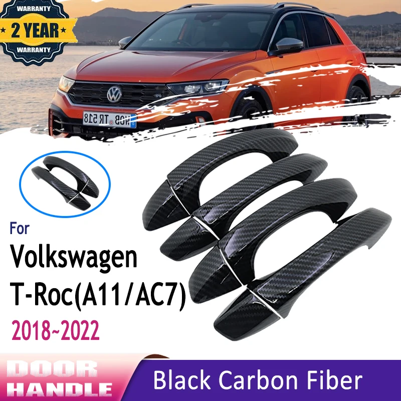 Внешние аксессуары из углеродного волокна для Volkswagen VW T-Roc T Roc Troc 2022 A11 AC7 2018 ~ 2022 2021, комплект дверных ручек, автомобильные аксессуары
Внешние аксессуары из углеродного волокна для Volkswagen VW T-Roc T Roc Troc 2022 A11 AC7 2018 ~ 2022 2021, комплект дверных ручек, автомобильные аксессуары