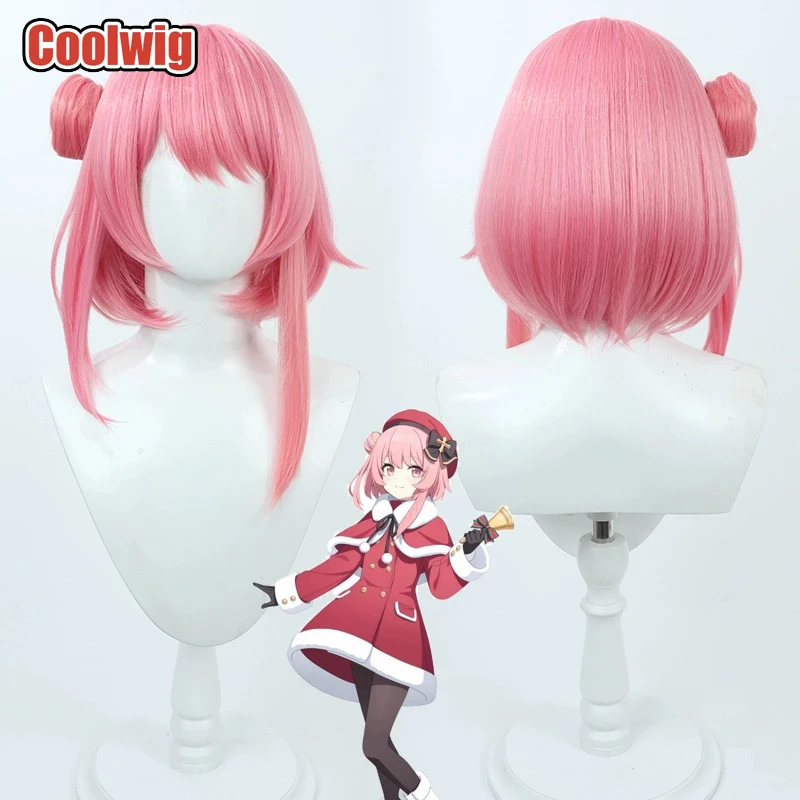 Coolwig Synthetic Hair Sumi Serina Cosplay Wigs With Buns Game Blue Archive Sumi Serina 35cm Short Pink Bobo Wig Heat Resistant
Coolwig Synthetic Hair Sumi Serina Cosplay Wigs With Buns Game Blue Archive Sumi Serina 35cm Short Pink Bobo Wig Heat Resistant
