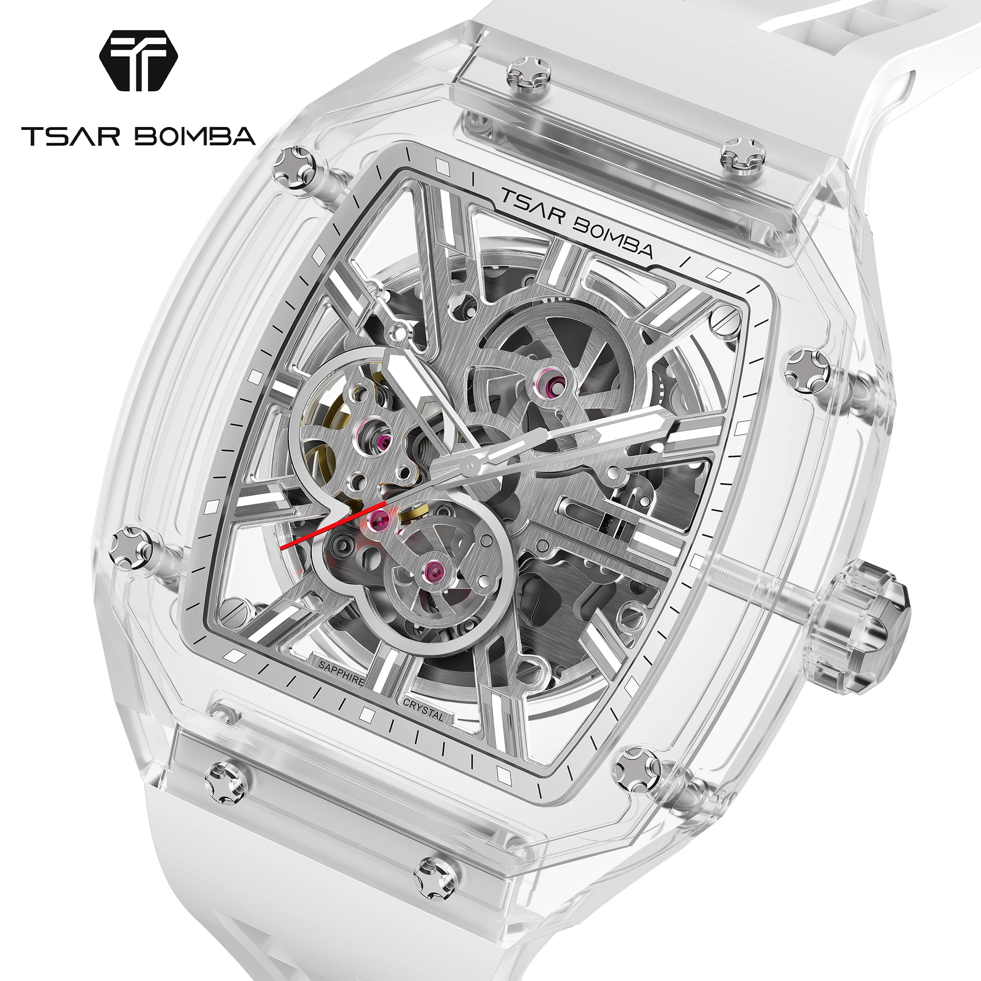 Tsar Bomba Light Matter Series Automatic Mechanical Watch Sapphire Crystal Bezel Chronite Case Japan Movement Men Watch
Tsar Bomba Light Matter Series Automatic Mechanical Watch Sapphire Crystal Bezel Chronite Case Japan Movement Men Watch