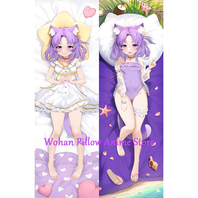 Dakimakura Anime Pillow Cover Kuri Double Sided Print Life-size Halloween Christmas Decoration
Dakimakura Anime Pillow Cover Kuri Double Sided Print Life-size Halloween Christmas Decoration