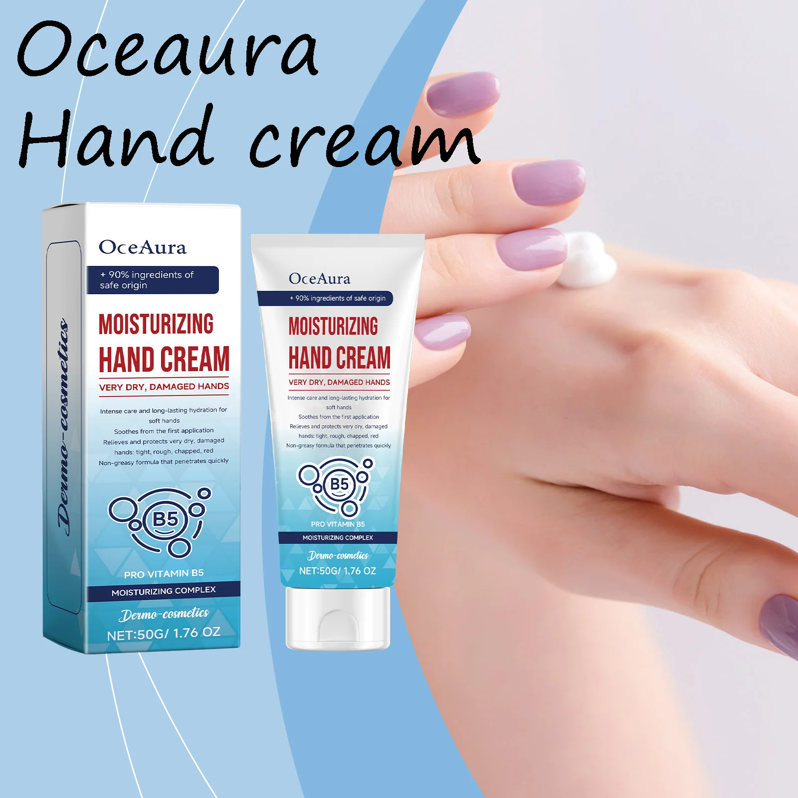 Oceaura увлажняющий крем для рук предотвращает сухость, ежедневный питательный, успокаивающий, улучшает шероховатость, смягчающий крем для ухода за руками против трещин
Oceaura увлажняющий крем для рук предотвращает сухость, ежедневный питательный, успокаивающий, улучшает шероховатость, смягчающий крем для ухода за руками против трещин