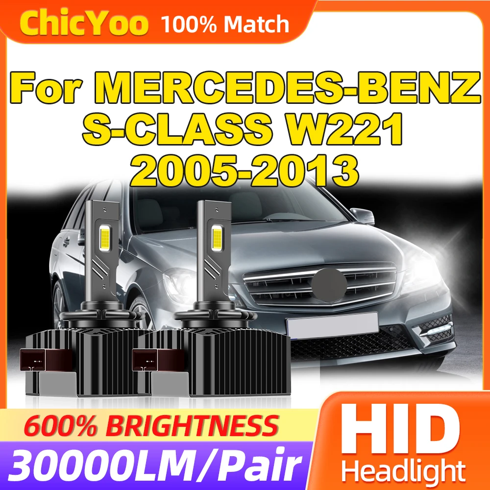 120W Canbus LED Car Lights 30000LM HID Xenon Headlight Bulb 12V 24V For MERCEDES-BENZ S-CLASS W221 2005-2009 2010 2011 2012 2013
120W Canbus LED Car Lights 30000LM HID Xenon Headlight Bulb 12V 24V For MERCEDES-BENZ S-CLASS W221 2005-2009 2010 2011 2012 2013